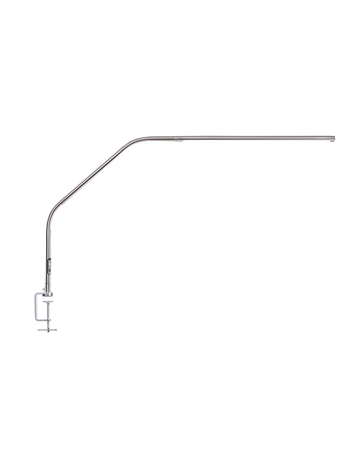 Slimline 4 Table Lamp – Brushed Steel