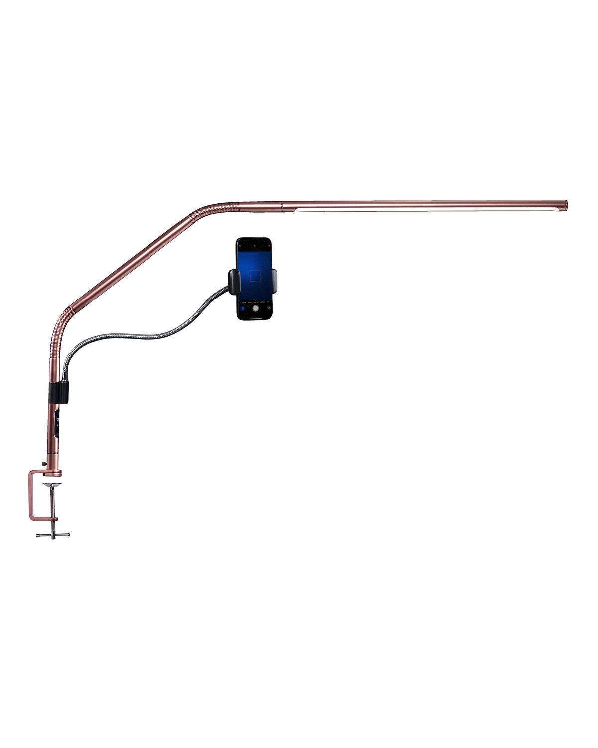 Slimline 4 Table (Rose Gold) & Phone Holder Bundle