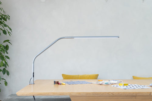 Slimline 4 Table Lamp – Ice Grey